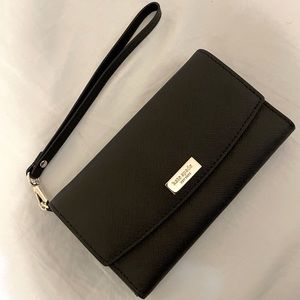 Kate Spade Black Wristlet Wallet